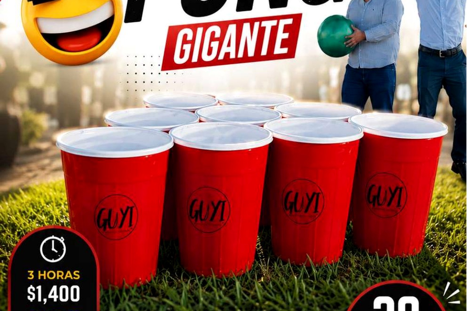 Beer Pong Gigante GUYI